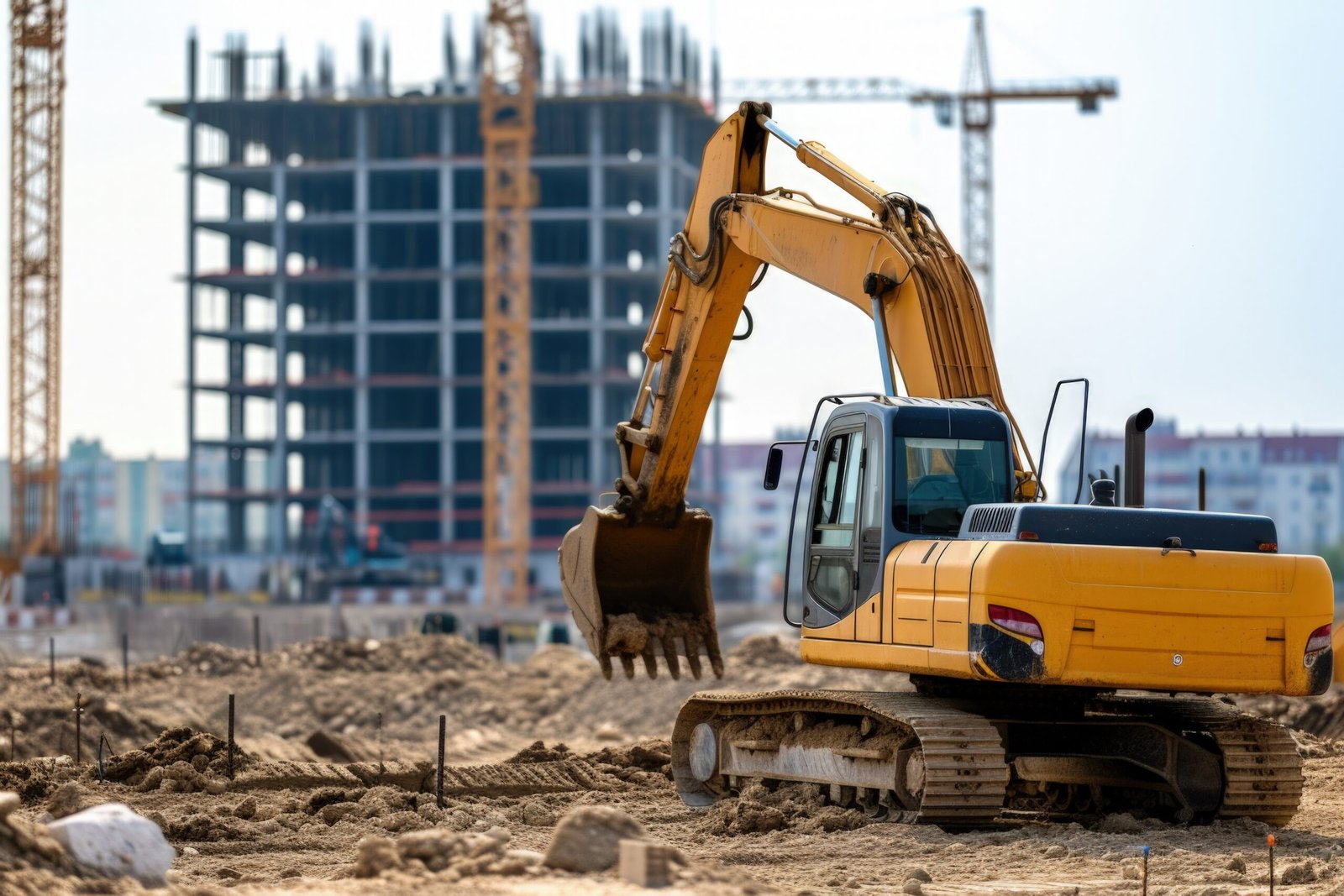 Oak and Crane construction site